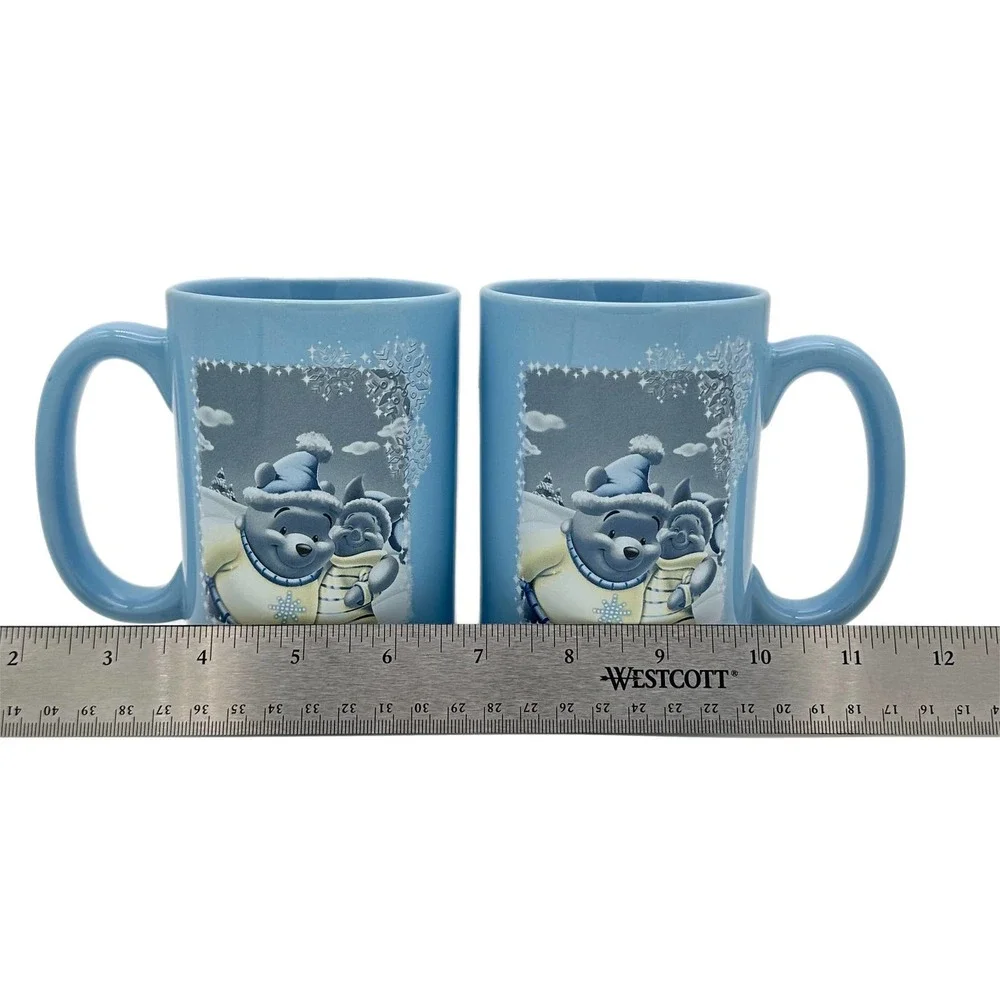 Vintage Mug Set Winnie the Pooh Friendship Winnie the Pooh Mug Hot Cocoa Mugs - Picture 6 of 7